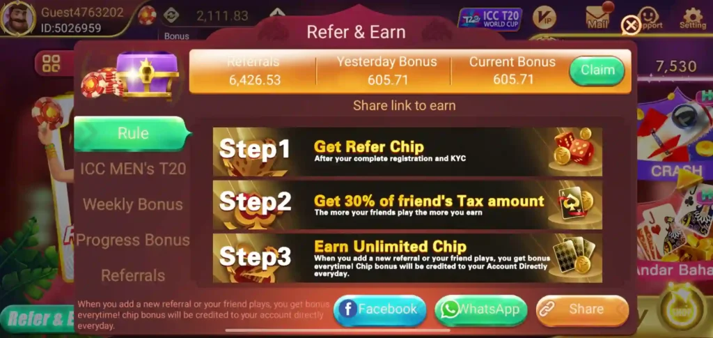 Refer & Earn Agent Commission